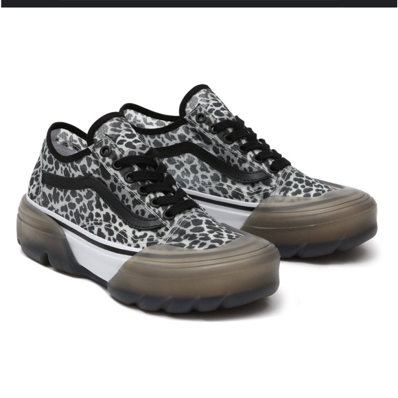 Vans Old Skool leopard-print sneakers swap it Modular sheer upper material - Picture 5 of 7
